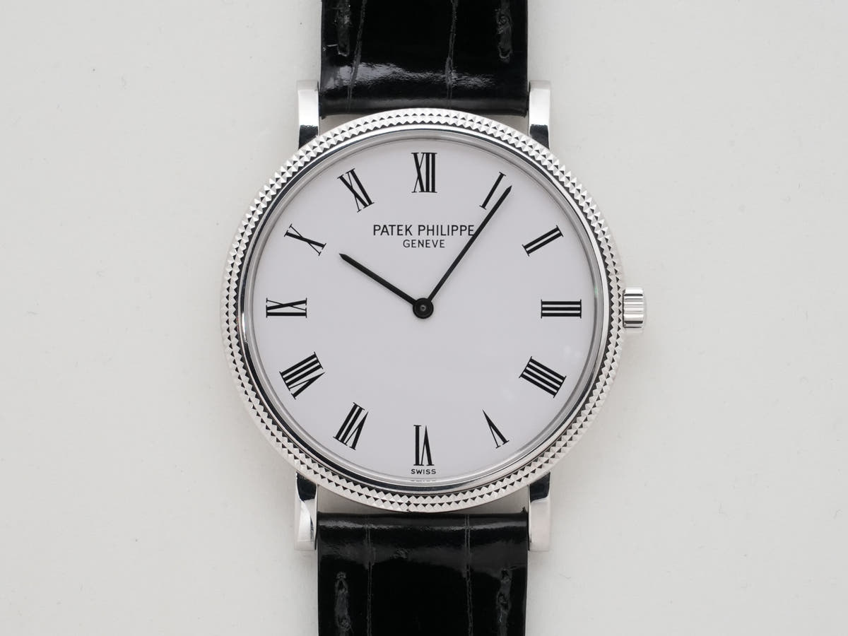 パテックフィリップ カラトラバ Ref.5120G-001 18KWG ホワイト文字盤 中古 42dxquuo
