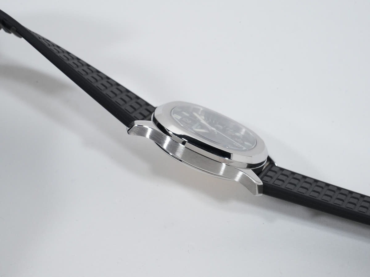 パテックフィリップ アクアノート ミディアム Ref.5066A-001 SS ブラック文字盤 美中古 khhpis9b