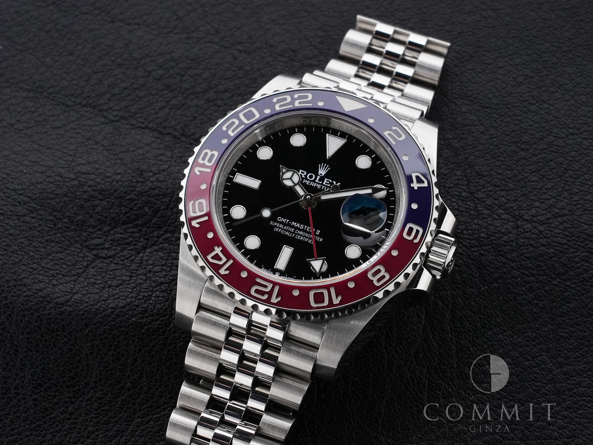 Rolex GMT Master II Ref.126710BLRO Black Dial Good Condition Pre-Owned zdxfsr74
