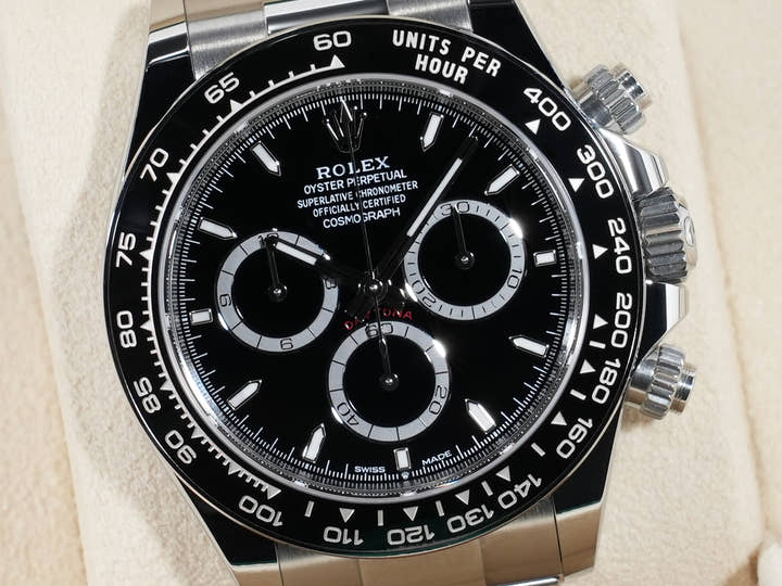 ロレックス デイトナ Ref.126500LN ステンレススチール ブラック文字盤