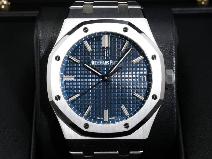 オーデマピゲ ロイヤルオーク Ref.15500ST.OO.1220ST.01 ステンレススチール ブルー文字盤