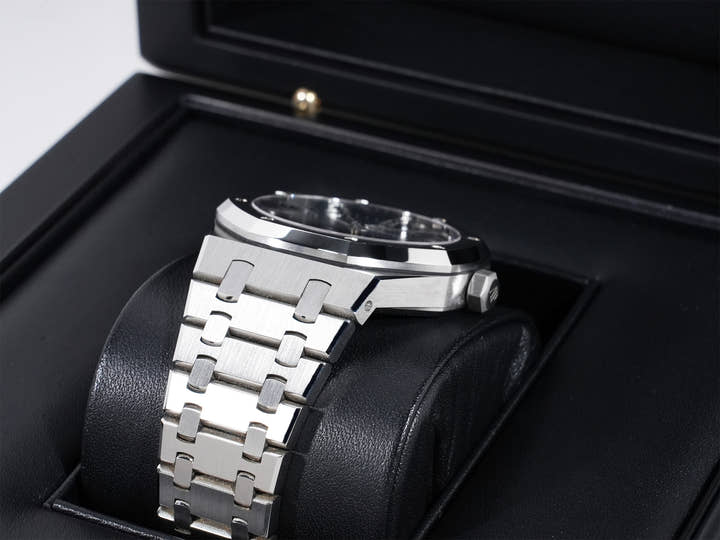 オーデマピゲ ロイヤルオーク Ref.15500ST.OO.1220ST.01 ステンレススチール ブルー文字盤