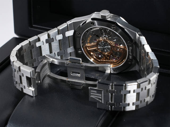 オーデマピゲ ロイヤルオーク Ref.15500ST.OO.1220ST.01 ステンレススチール ブルー文字盤