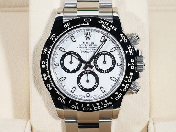 ロレックス デイトナ Ref.116500LN ステンレススチール ホワイト文字盤
