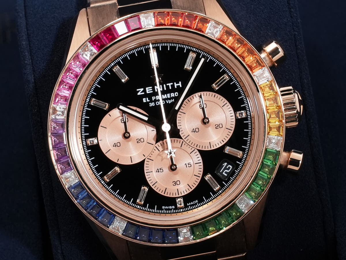 Zenith Chronomaster Sports Yoshida Special Ref.22.3103.3600/21.M3100 Black lacquer dial Good condition 8dn4u9kr