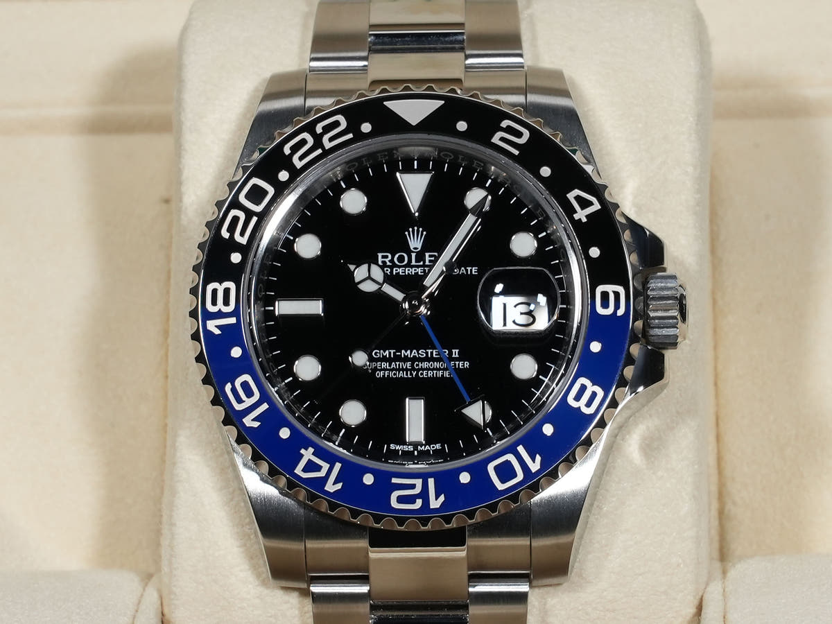 Rolex GMT Master II Ref.116710BLNR Black Dial Good Condition Used k4h8xyis
