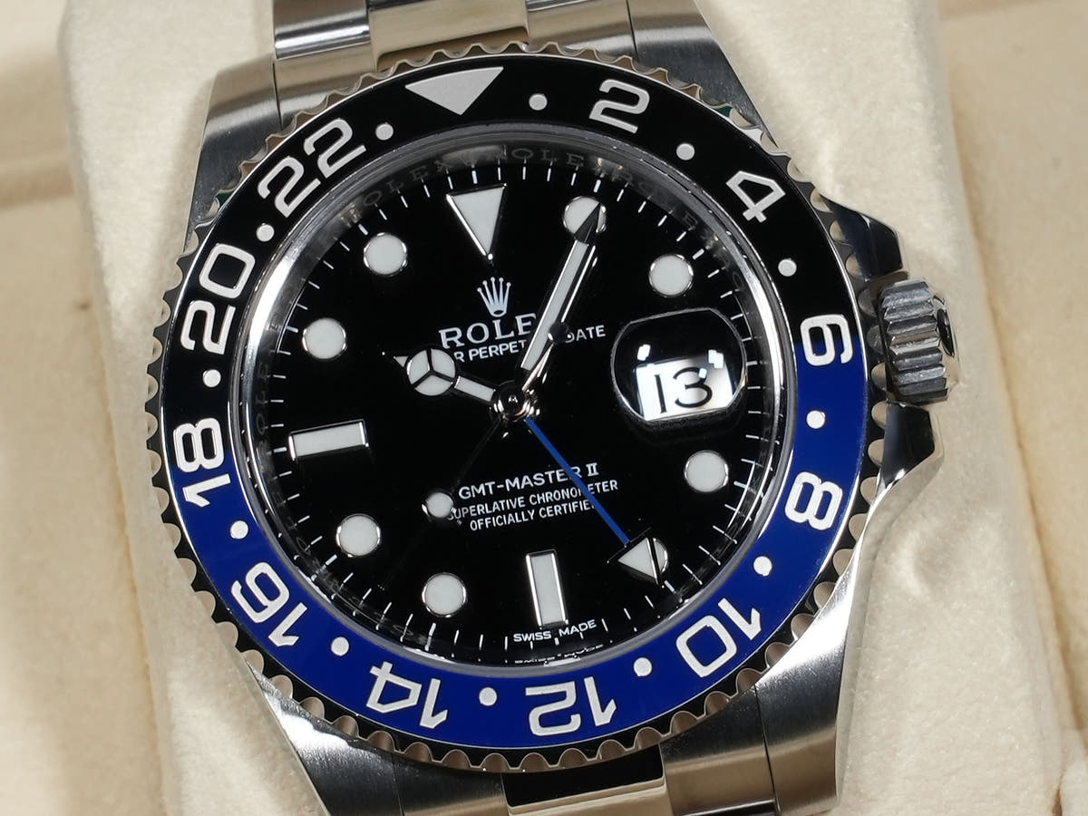 Rolex GMT Master II Ref.116710BLNR Black Dial Good Condition Used k4h8xyis