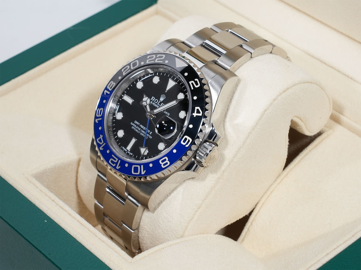 Rolex GMT Master II Ref.116710BLNR Black Dial Good Condition Used k4h8xyis