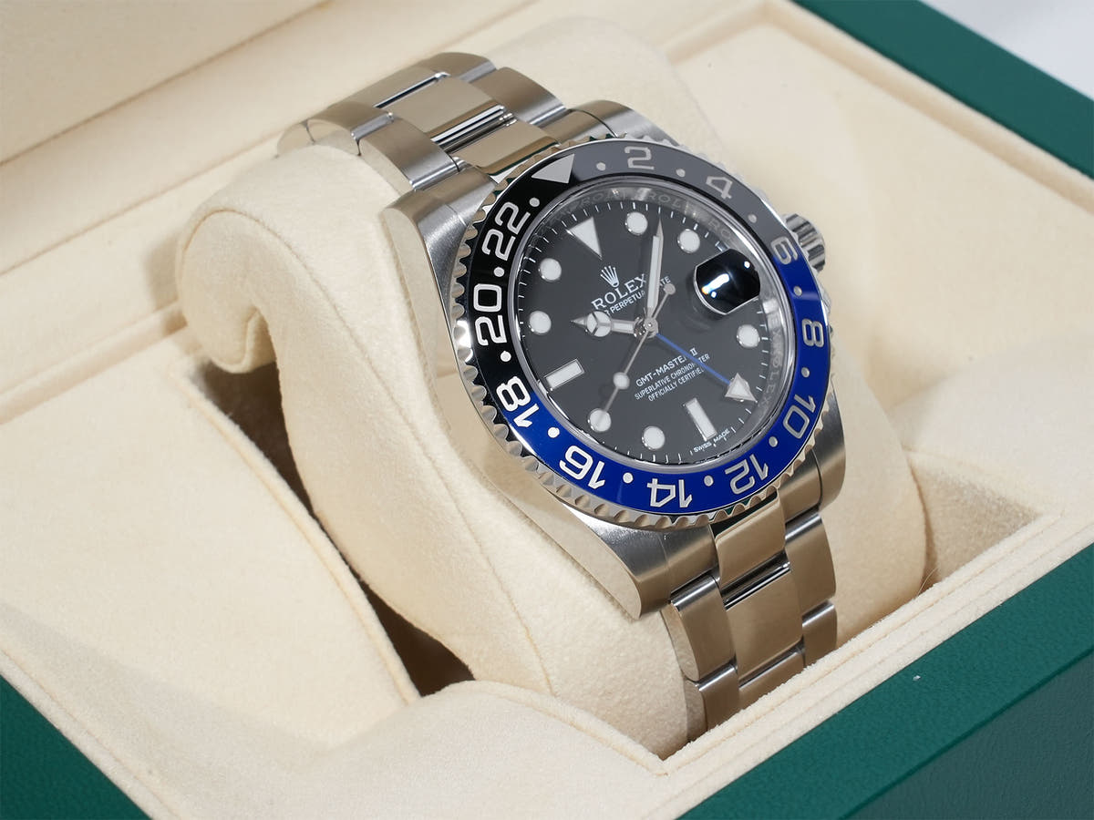 Rolex GMT Master II Ref.116710BLNR Black Dial Good Condition Used k4h8xyis