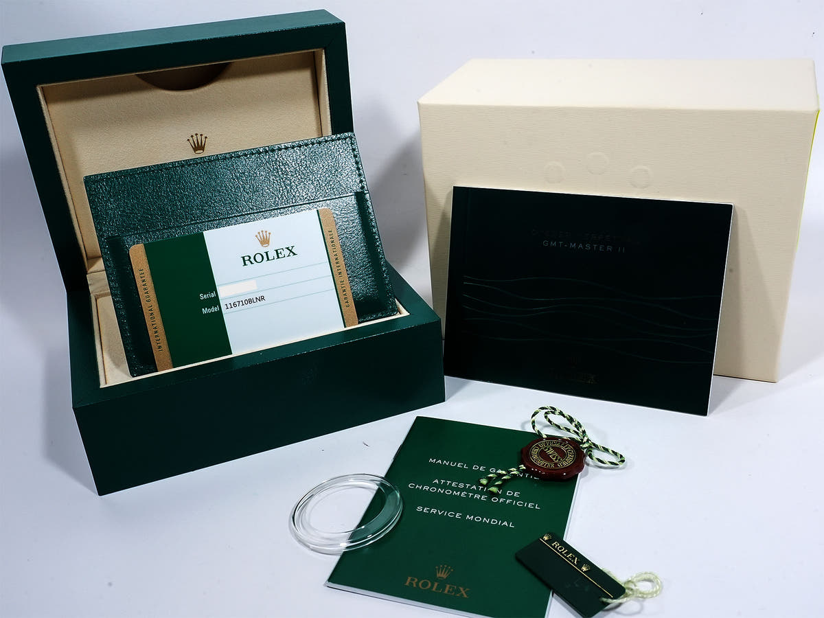 Rolex GMT Master II Ref.116710BLNR Black Dial Good Condition Used k4h8xyis