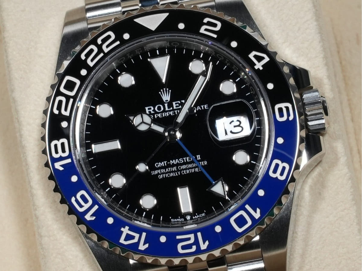 Rolex GMT Master II Ref.126710BLNR Black Dial Good Condition Used jhuryseb