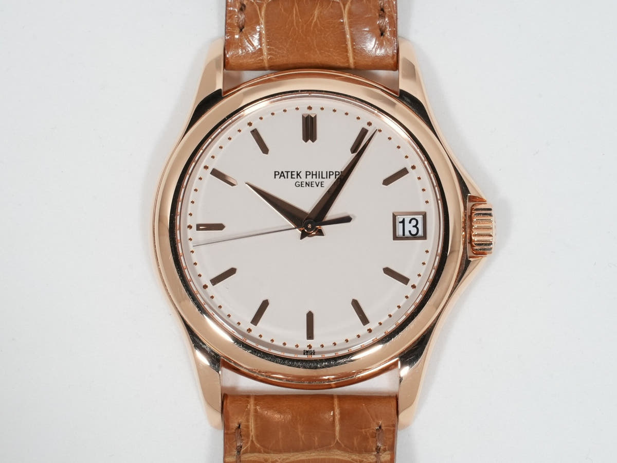 パテックフィリップ カラトラバ Ref.5127R-001 18KRG シルバー文字盤 中古 w8rqzdok