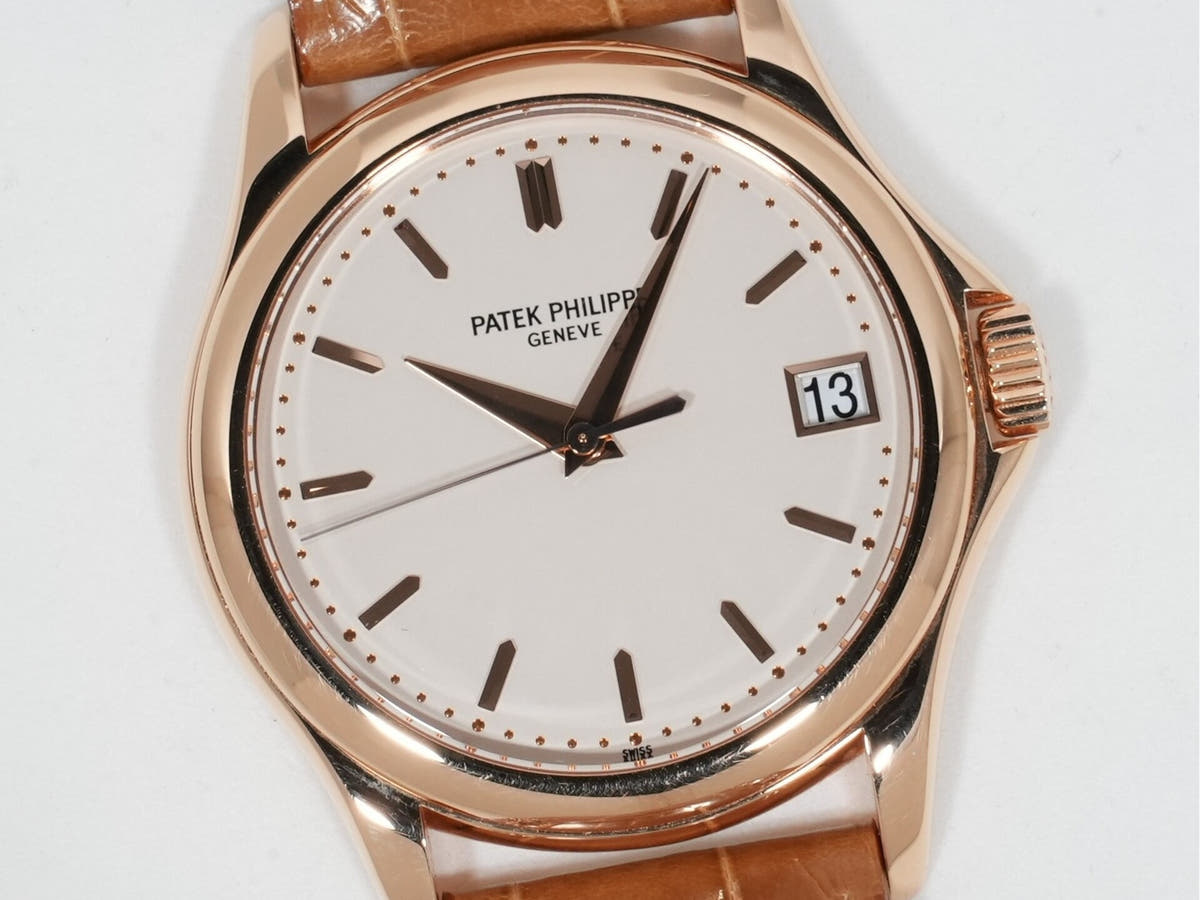 パテックフィリップ カラトラバ Ref.5127R-001 18KRG シルバー文字盤 中古 w8rqzdok