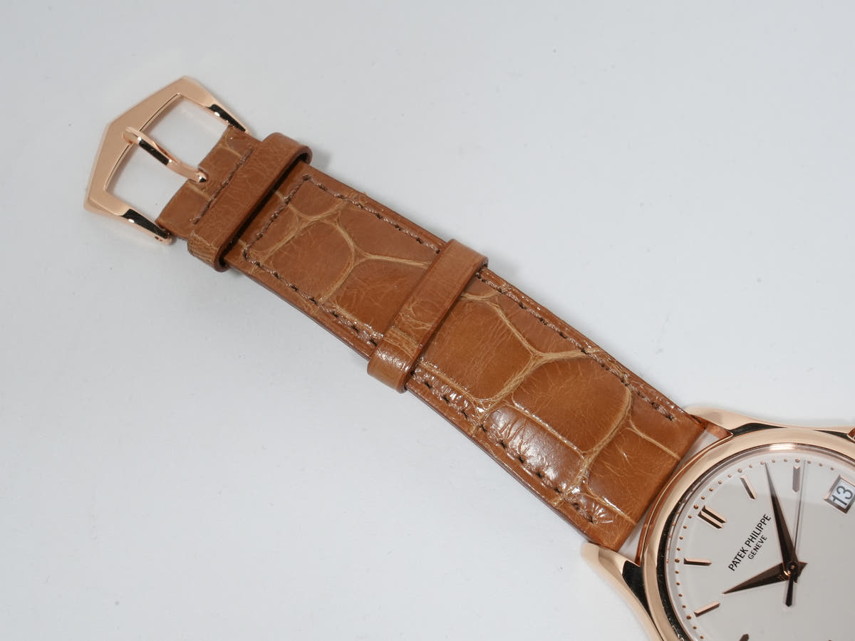 パテックフィリップ カラトラバ Ref.5127R-001 18KRG シルバー文字盤 中古 w8rqzdok