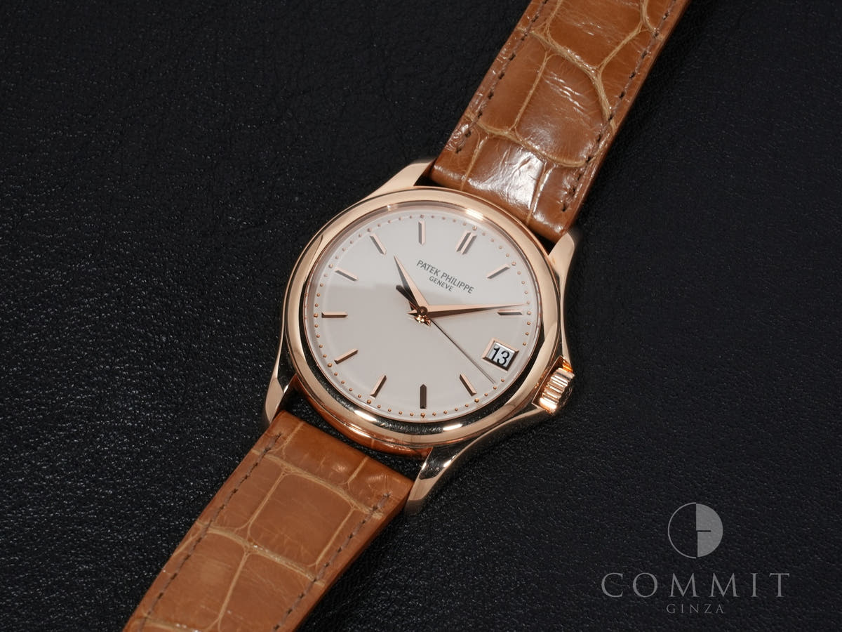 パテックフィリップ カラトラバ Ref.5127R-001 18KRG シルバー文字盤 中古 w8rqzdok