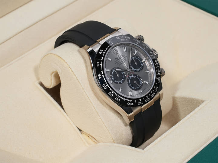 Rolex Daytona Ref. 116519LN White Gold Steel x Black Dial