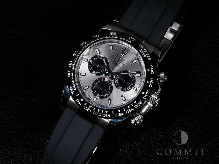 Rolex Daytona Ref. 116519LN White Gold Steel x Black Dial