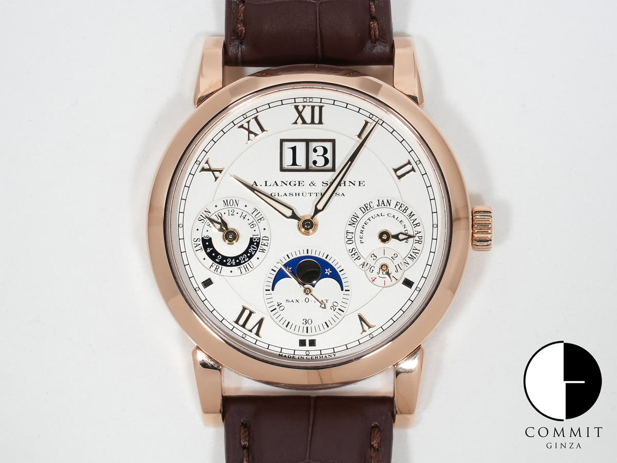 A. Lange &amp; Söhne Langematik Perpetual Calendar Ref.310.032E Silver Dial Used nt69mizp