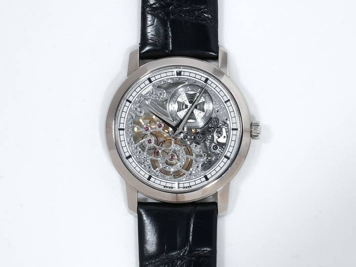 Vacheron Constantin Traditional Skeleton Ref.33158/000G-9394 18KWG Skeleton Dial Used 5akk7ndt