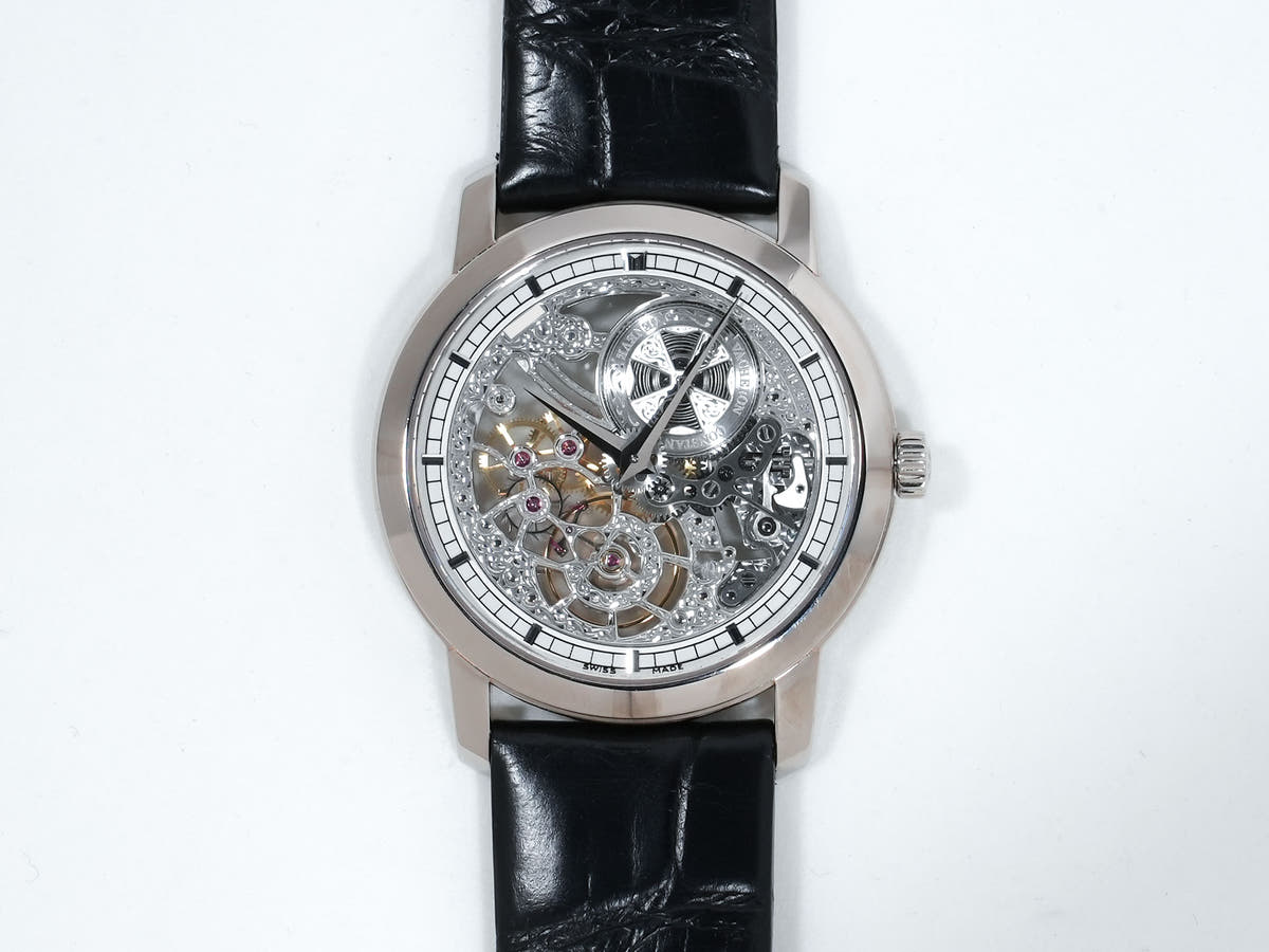 Vacheron Constantin Traditional Skeleton Ref.33158/000G-9394 18KWG Skeleton Dial Used 5akk7ndt