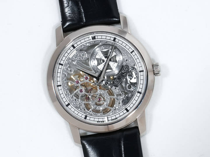 Vacheron Constantin Traditional Skeleton Ref.33158/000G-9394 18KWG Skeleton Dial Used 5akk7ndt