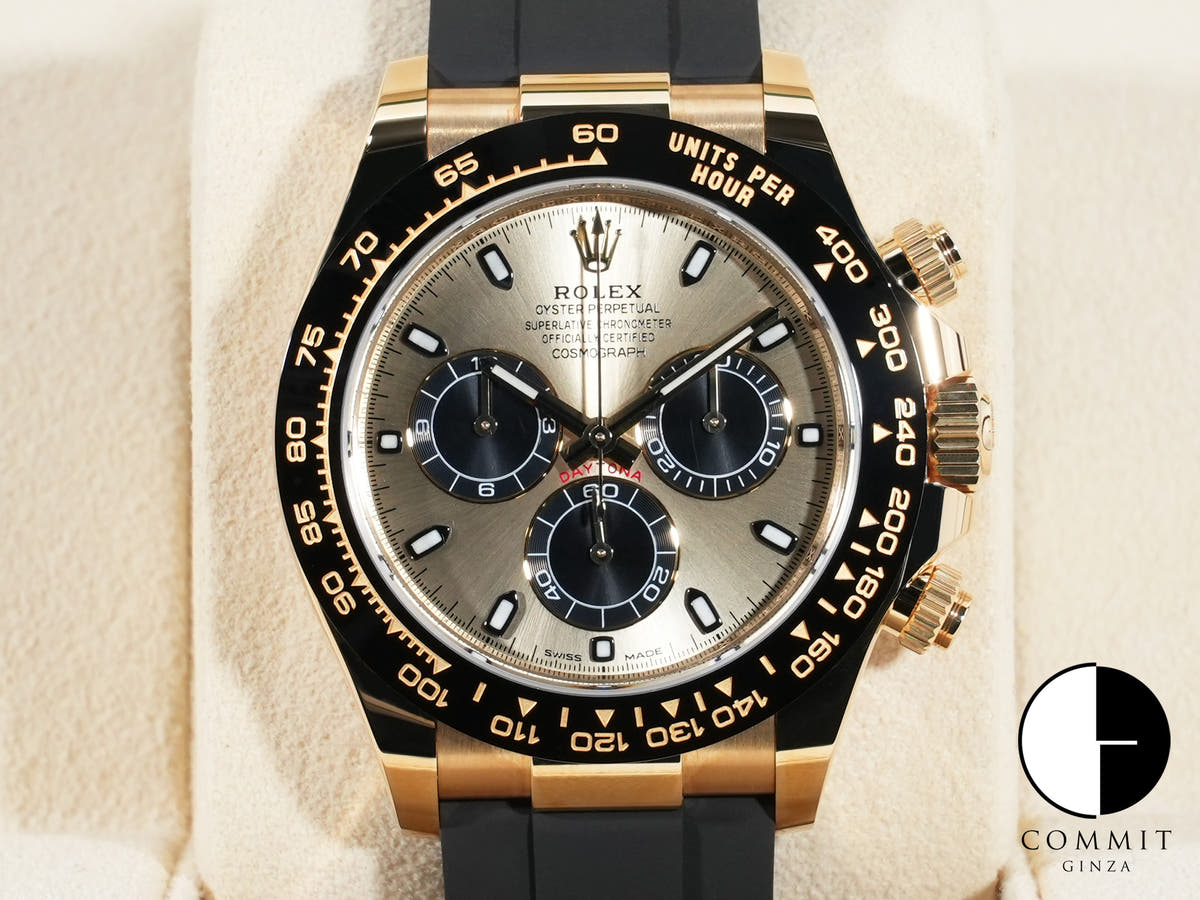 ロレックス デイトナ Ref.116518LN 18KYG シャンパンxブラック文字盤 未使用 w96bg8rb