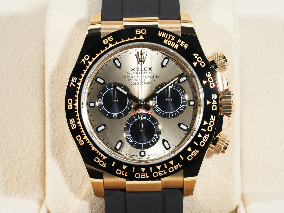 ロレックス デイトナ Ref.116518LN 18KYG シャンパンxブラック文字盤 未使用 w96bg8rb