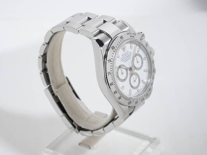 ロレックス デイトナ Ref.116520 ステンレススチール ホワイト文字盤