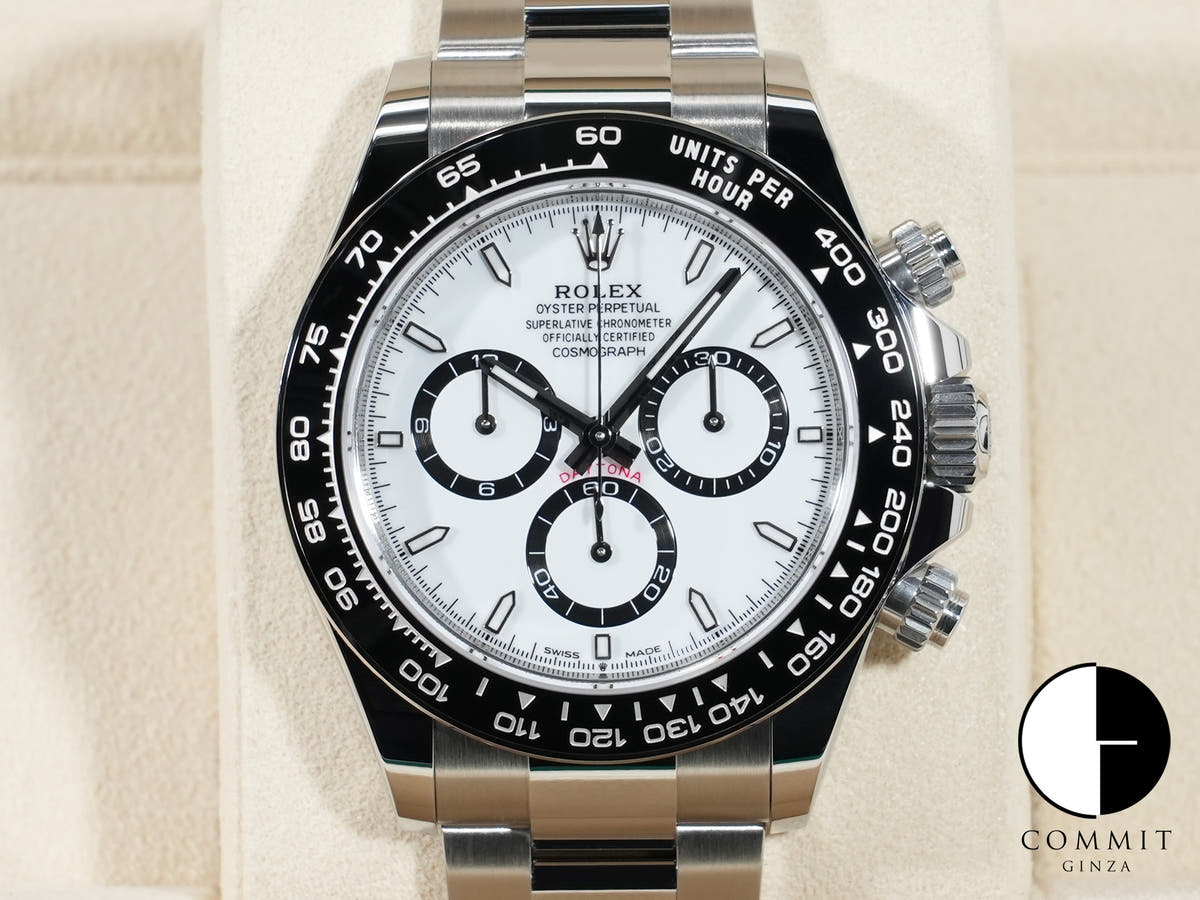Rolex Daytona Ref.126500LN SS White Dial Unused e48xd6uc