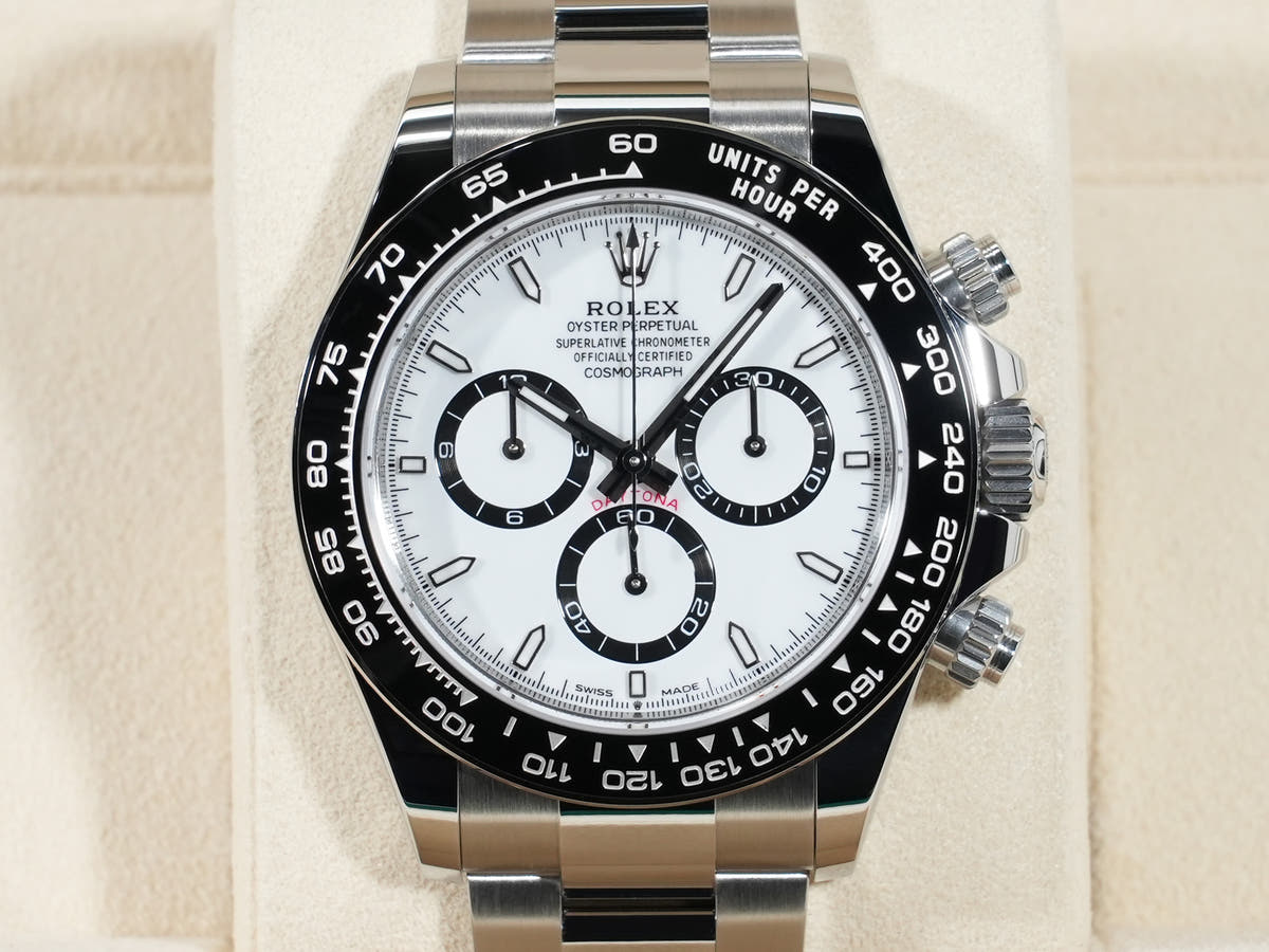 Rolex Daytona Ref.126500LN SS White Dial Unused e48xd6uc