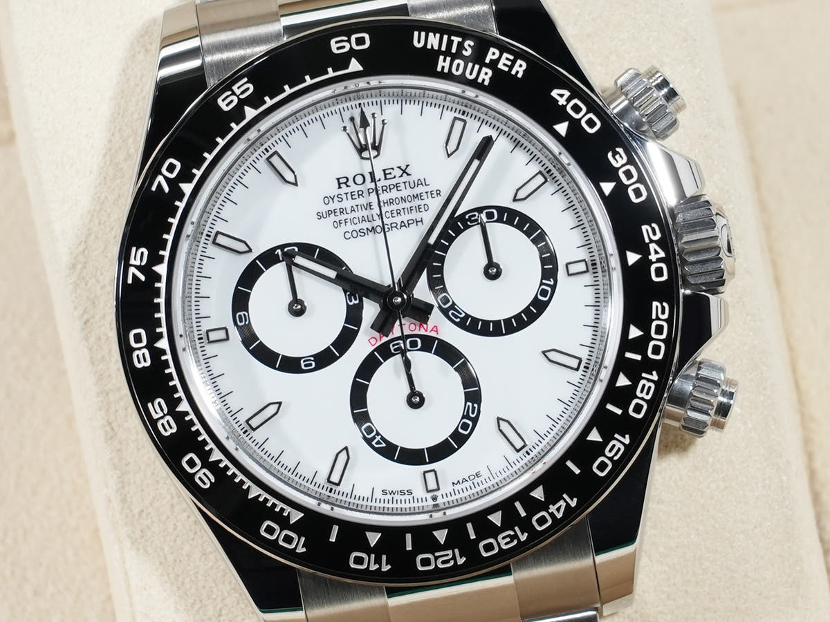 Rolex Daytona Ref.126500LN SS White Dial Unused e48xd6uc