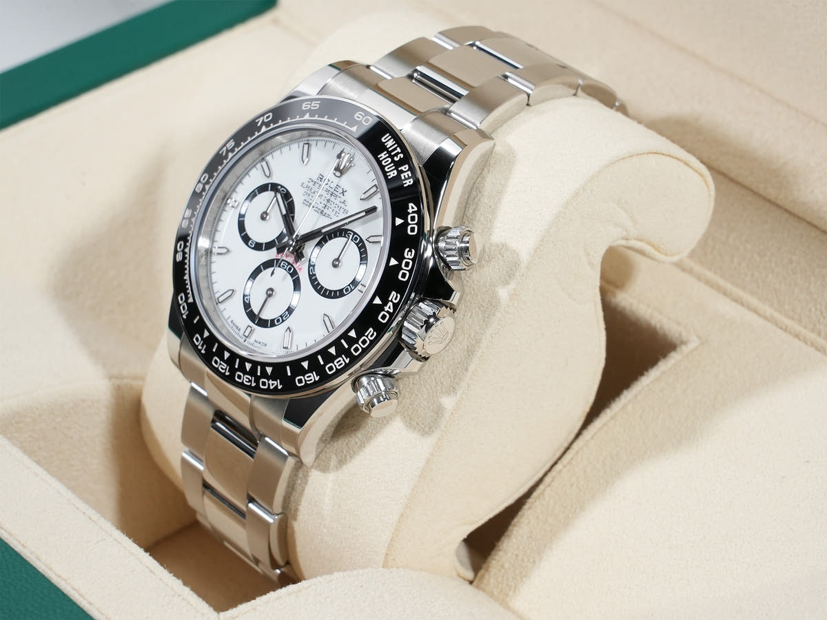 Rolex Daytona Ref.126500LN SS White Dial Unused e48xd6uc