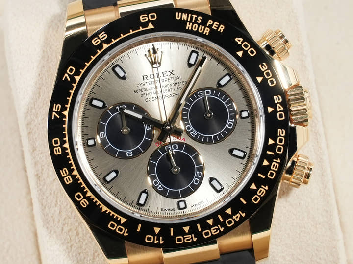 Rolex Daytona Ref. 116518LN Yellow Gold Champagne x Black Dial