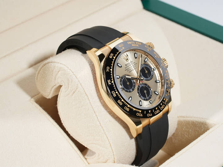 Rolex Daytona Ref. 116518LN Yellow Gold Champagne x Black Dial