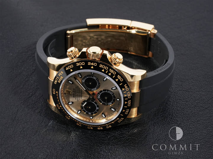 Rolex Daytona Ref. 116518LN Yellow Gold Champagne x Black Dial