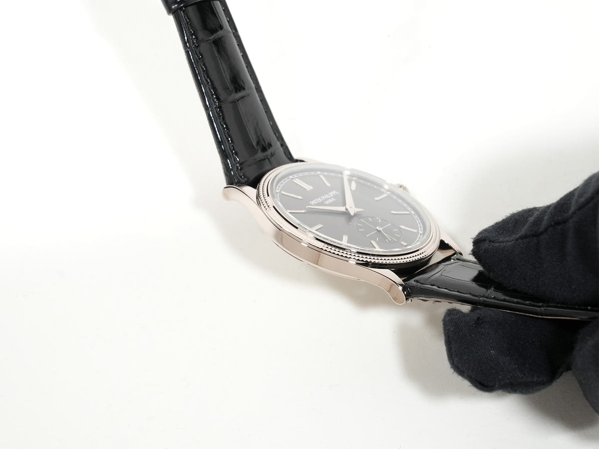 パテックフィリップ カラトラバ Ref.6119G-001 グレー文字盤 美品 nod25ura