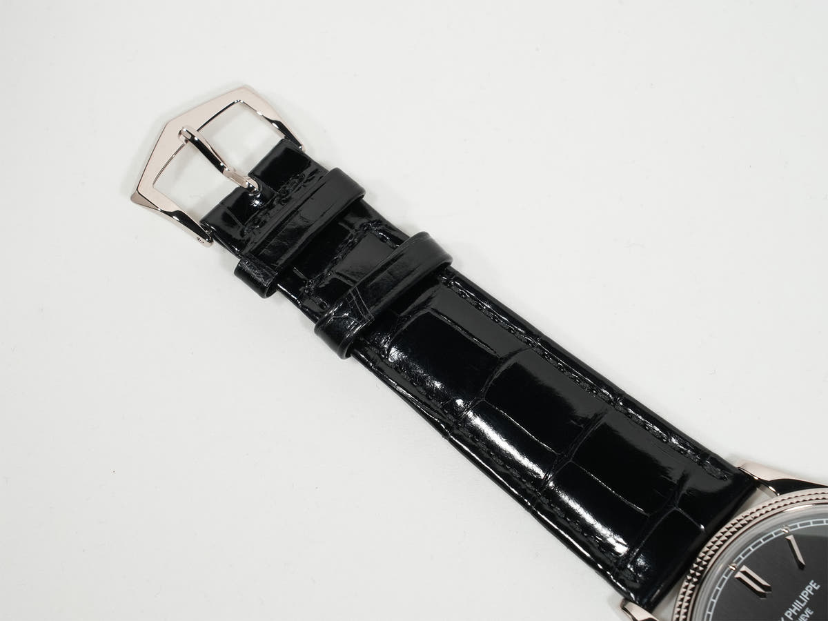 パテックフィリップ カラトラバ Ref.6119G-001 グレー文字盤 美品 nod25ura