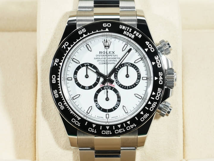 ロレックス デイトナ Ref.126500LN ステンレススチール ホワイト文字盤
