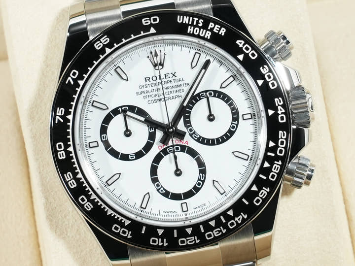 ロレックス デイトナ Ref.126500LN ステンレススチール ホワイト文字盤