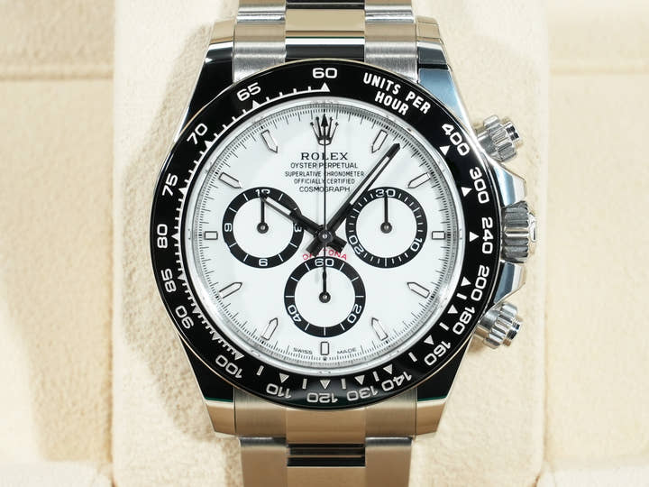 ロレックス デイトナ Ref.126500LN ステンレススチール ホワイト文字盤