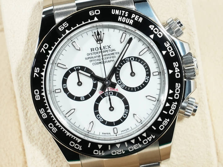 ロレックス デイトナ Ref.126500LN ステンレススチール ホワイト文字盤