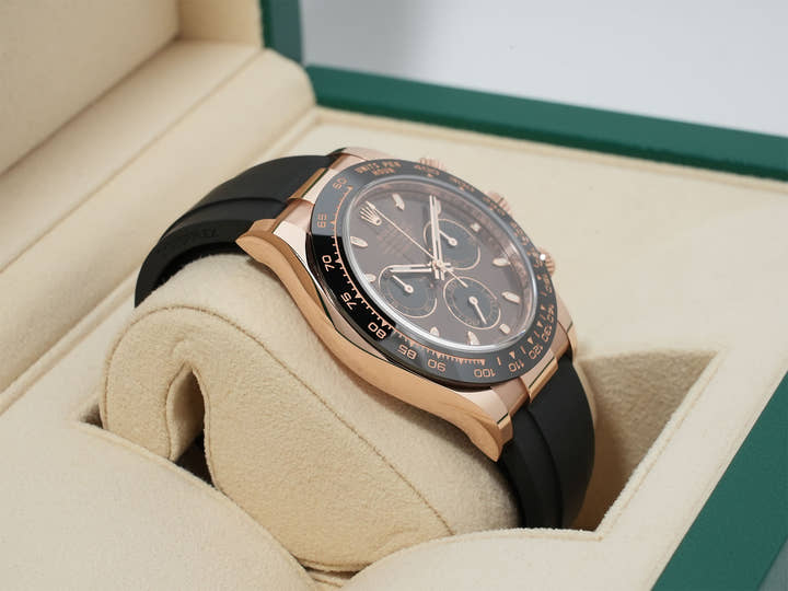 Rolex Daytona Ref. 116515LN Everose Gold Chocolate/Black Dial