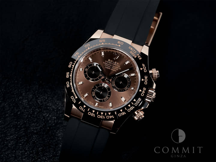 Rolex Daytona Ref. 116515LN Everose Gold Chocolate/Black Dial