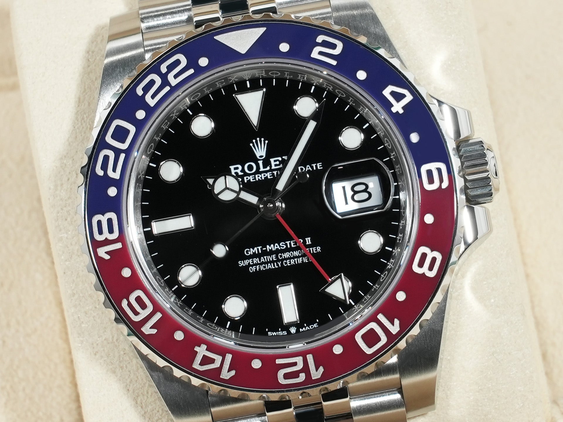 ロレックス GMTマスターII 126710BLRO ブラック 美品 seb7v4nr