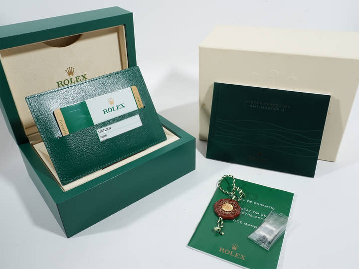 ロレックス GMTマスターII Ref.116710LN ステンレススチール ブラック文字盤 オイスターブレスレット