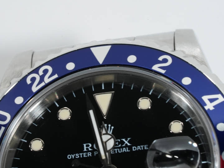 ロレックス GMTマスター Ref.16700 ステンレススチール ブラック文字盤 オイスターブレスレット