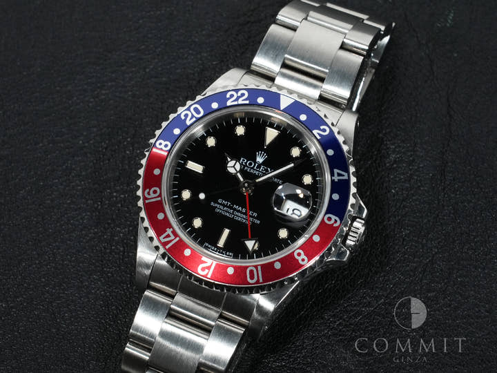 ロレックス GMTマスター Ref.16700 ステンレススチール ブラック文字盤 オイスターブレスレット