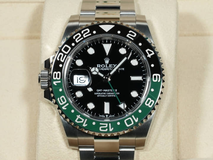 ロレックス GMTマスターII Ref.126720VTNR ステンレススチール ブラック文字盤 オイスターブレスレット