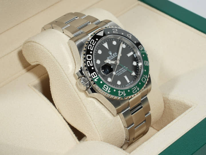 ロレックス GMTマスターII Ref.126720VTNR ステンレススチール ブラック文字盤 オイスターブレスレット