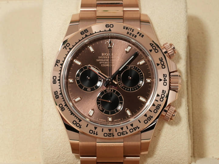 Rolex Daytona Ref.116505 18KERG Chocolate x Black Dial Good Condition Pre-Owned q6qz7hp2